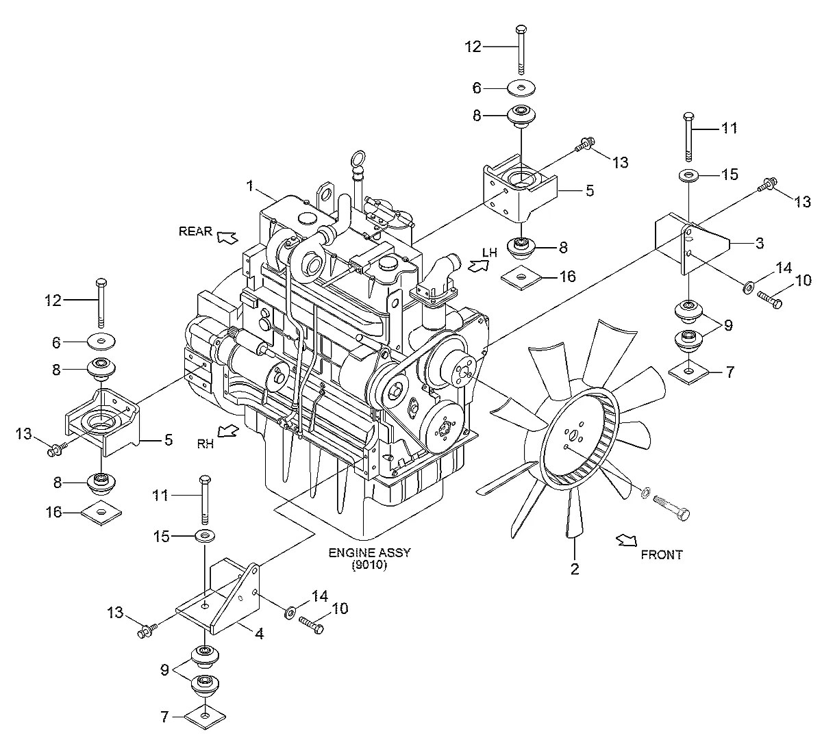11N6-10460 Escavadeira de esteiras Hyundai R140LC-9V