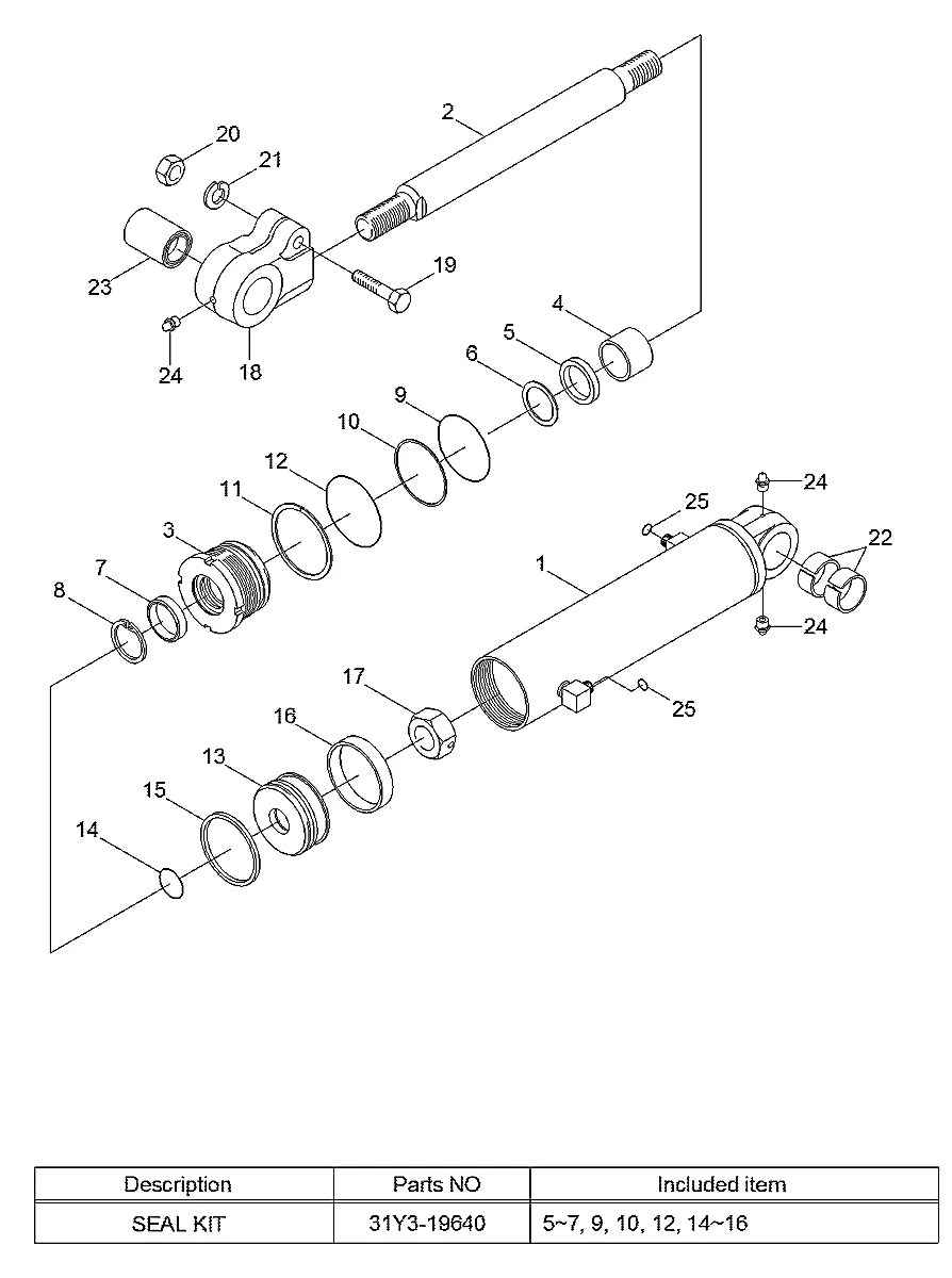XKCD-00181 Empilhadeira Hyundai 80D-7