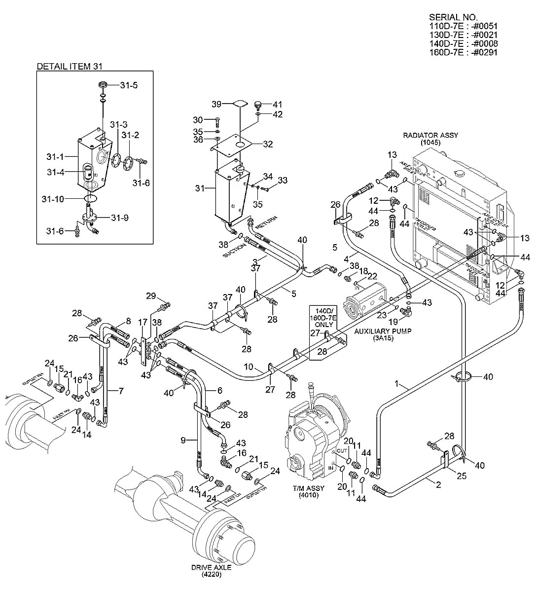 31FH-30040 Empilhadeira Hyundai 130D-7E