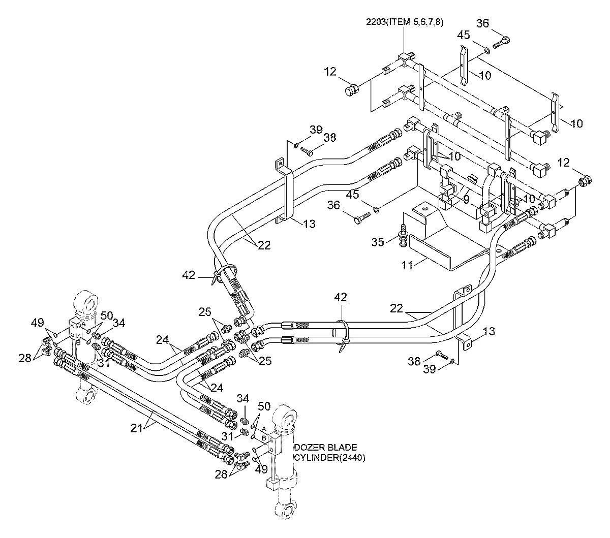 P601-046011 Escavadeira de rodas Hyundai R95W-3