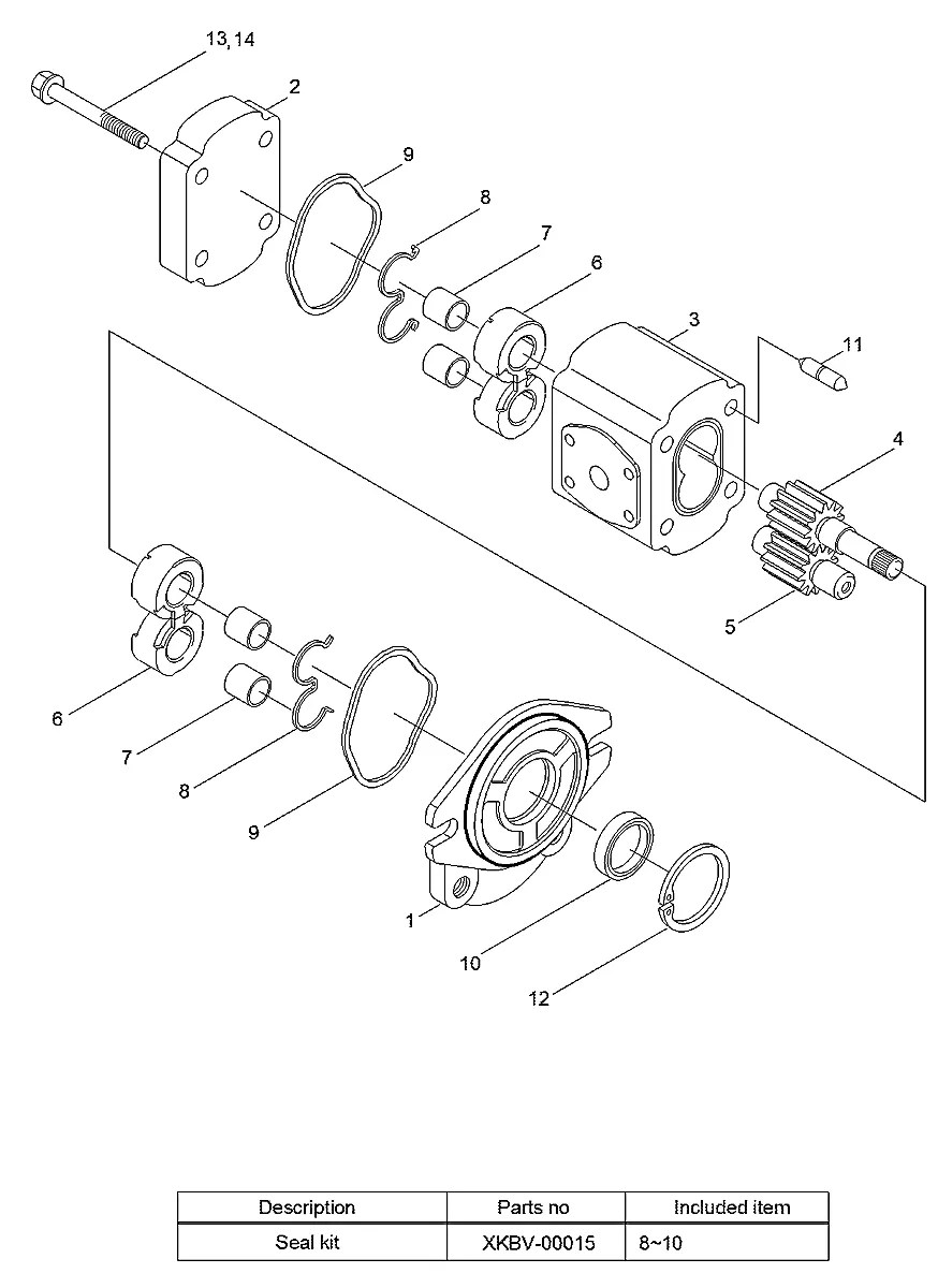 ASKIT-59100 Empilhadeira Hyundai 15-18-20LC-7A