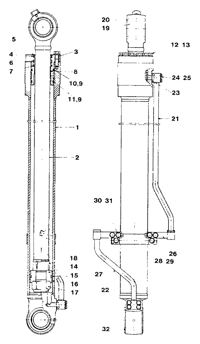 707-52-90440 Escavadeira de rodas Hyundai R120W