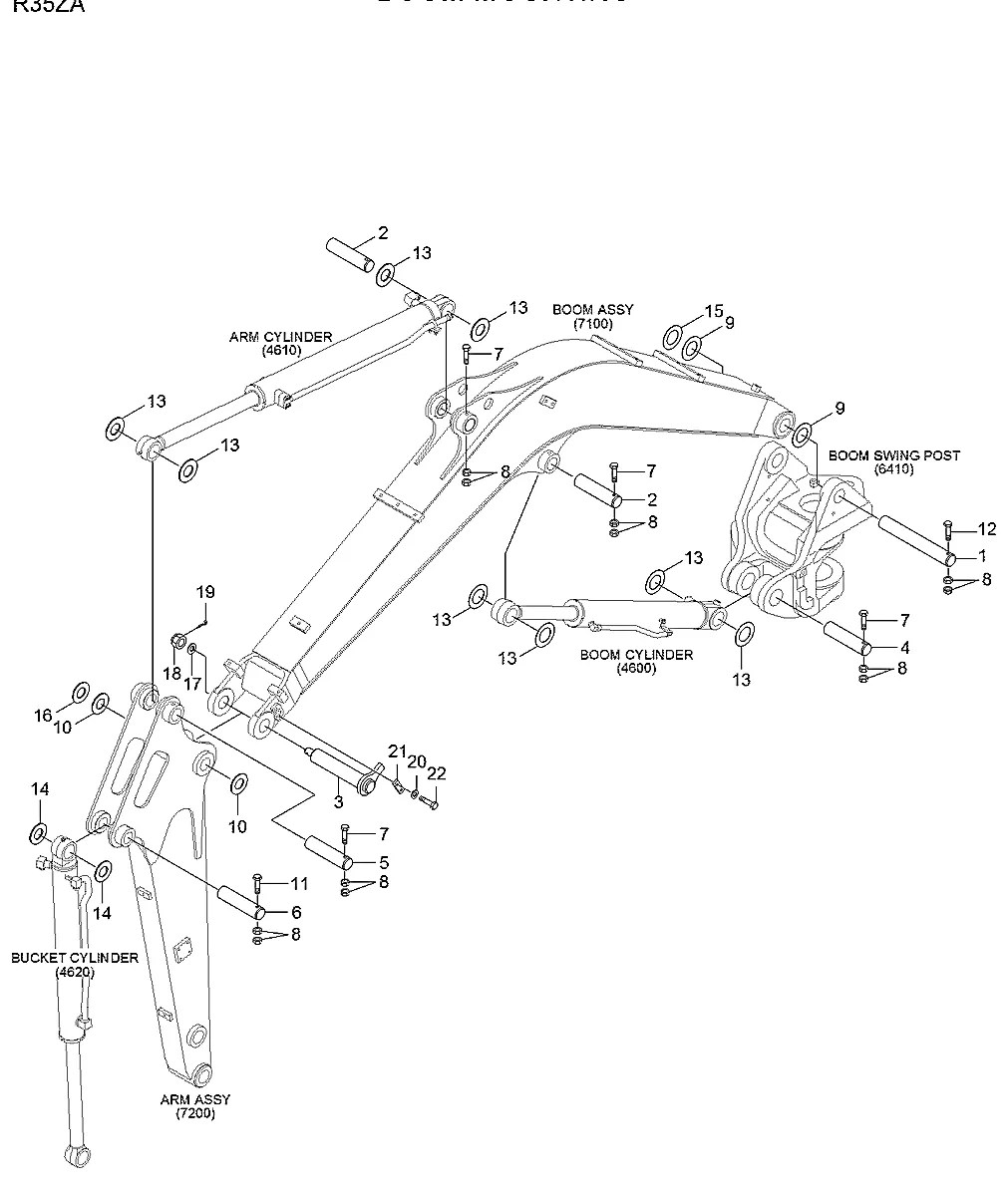 S991-045085 Escavadeira de esteiras Hyundai R35Z-9A