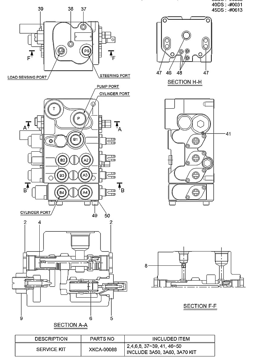 XKCA-00053 Empilhadeira Hyundai 45DS-7
