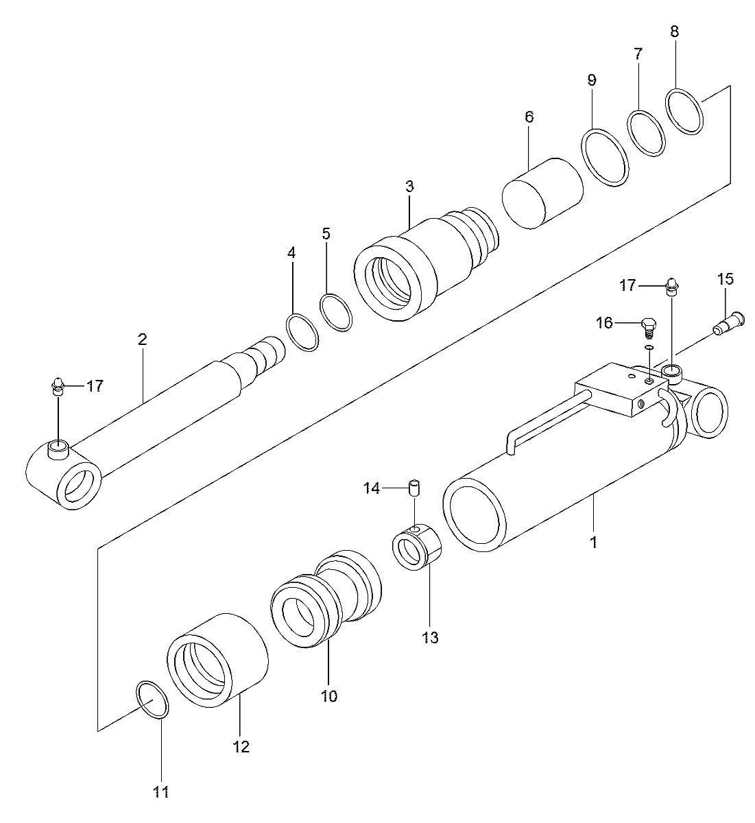 L17030021 Escavadeira de esteiras Hyundai R235LCR-9A