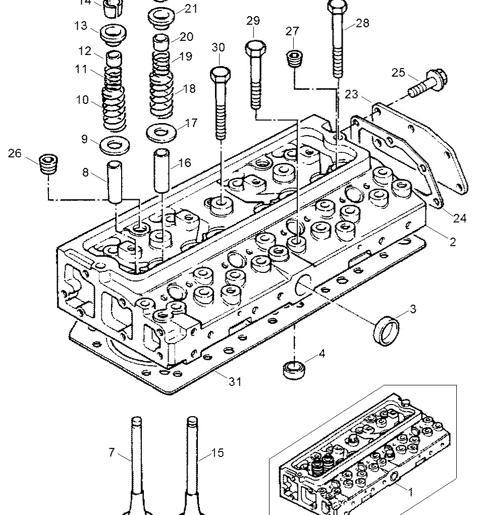 3142A051 Empilhadeira Hyundai HDF45A