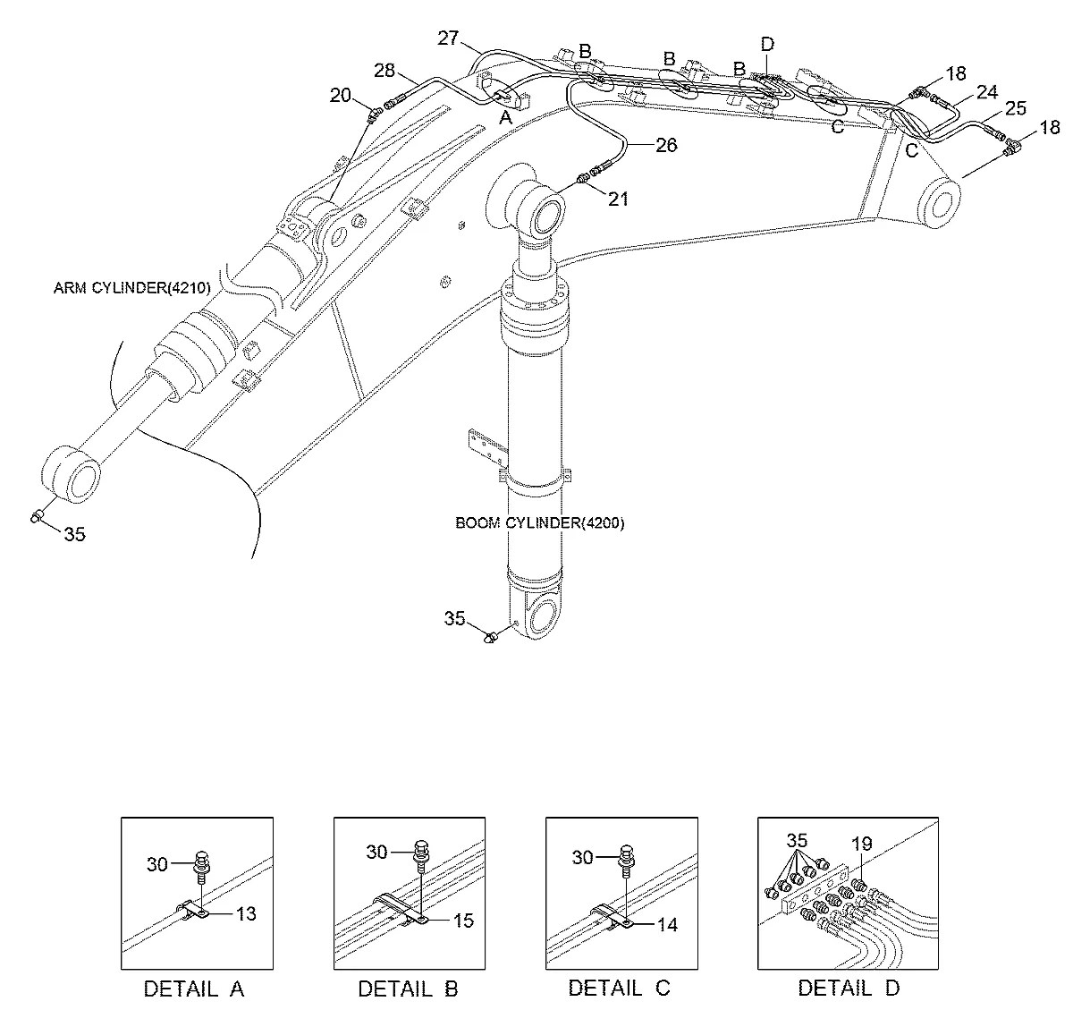 P840-042058 Escavadeira de esteiras Hyundai RB220LC-9S