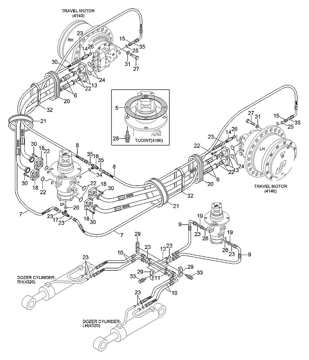 P931-087018 Escavadeira de esteiras Hyundai R160LC-7