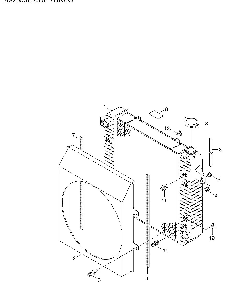45601840 Empilhadeira Hyundai 33DT-7