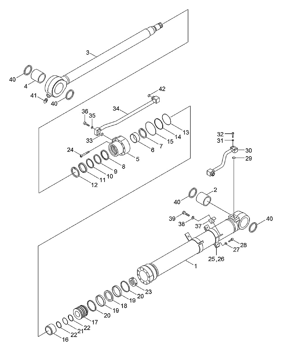 XKCD-02585 Escavadeira de esteiras Hyundai RD110-7