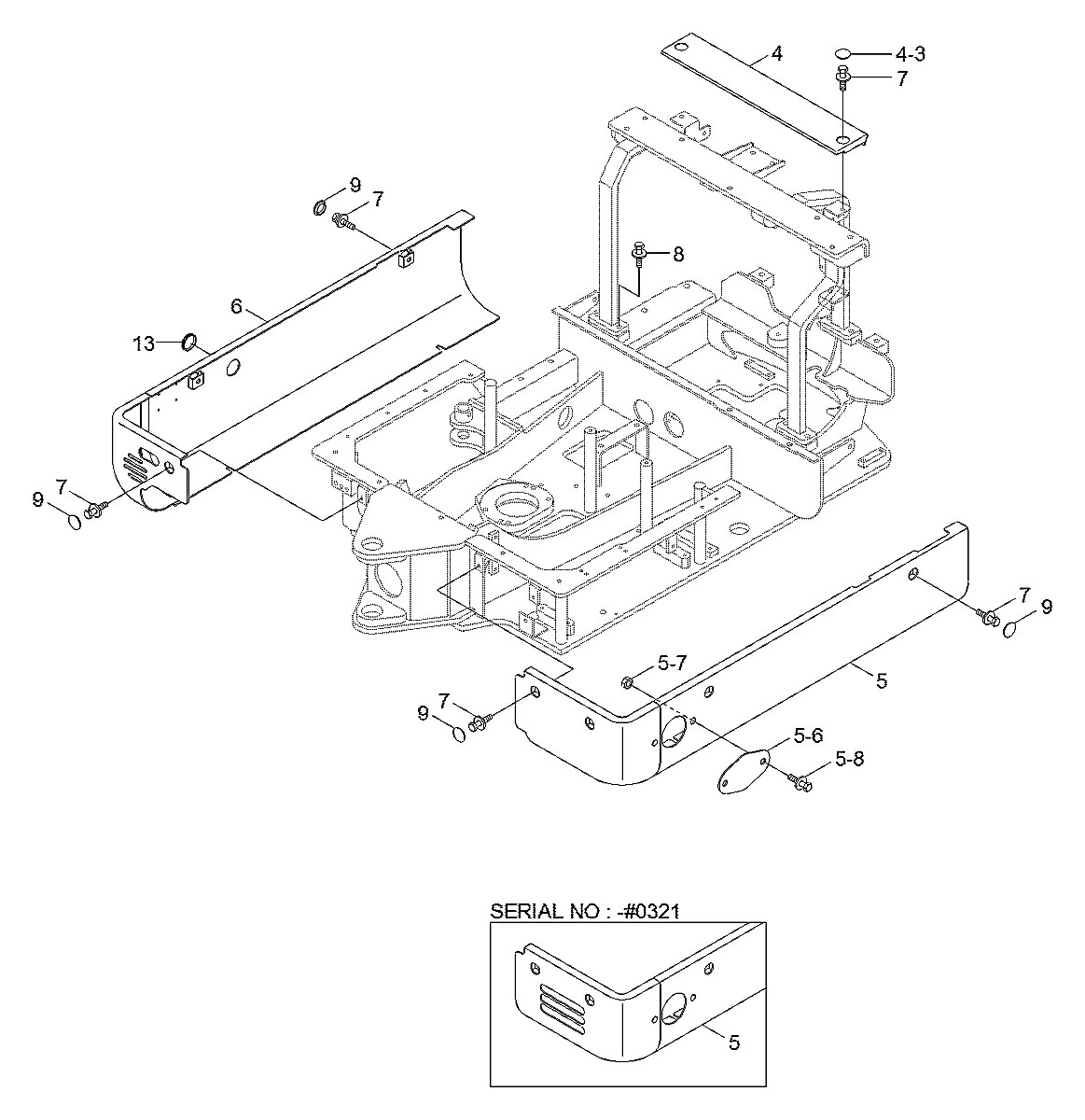 71MJ-53502 Escavadeira de esteiras Hyundai R16-9
