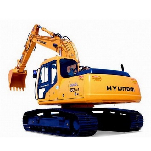 S037-106012 Escavadeira de esteiras Hyundai R180LC-3