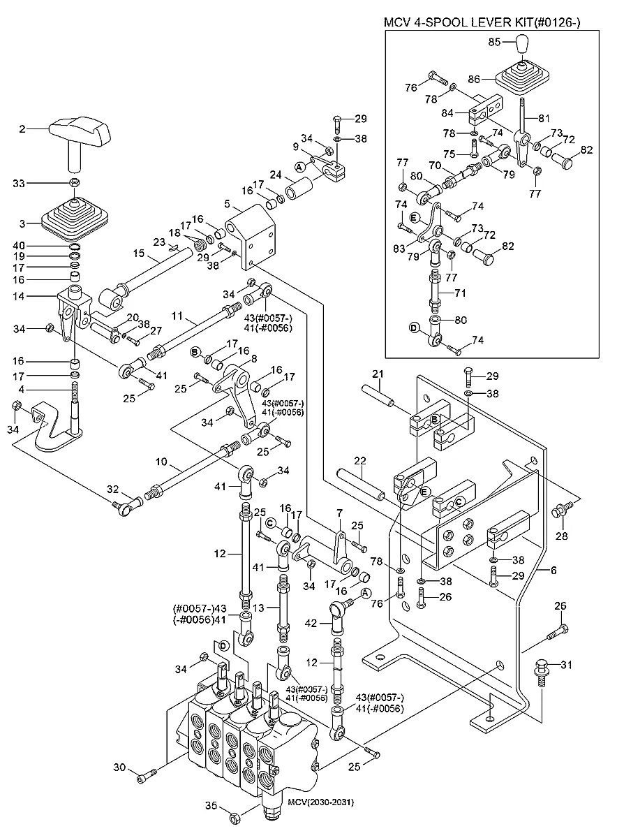 31FB-80040 Trator de esteira Hyundai H70-LGP