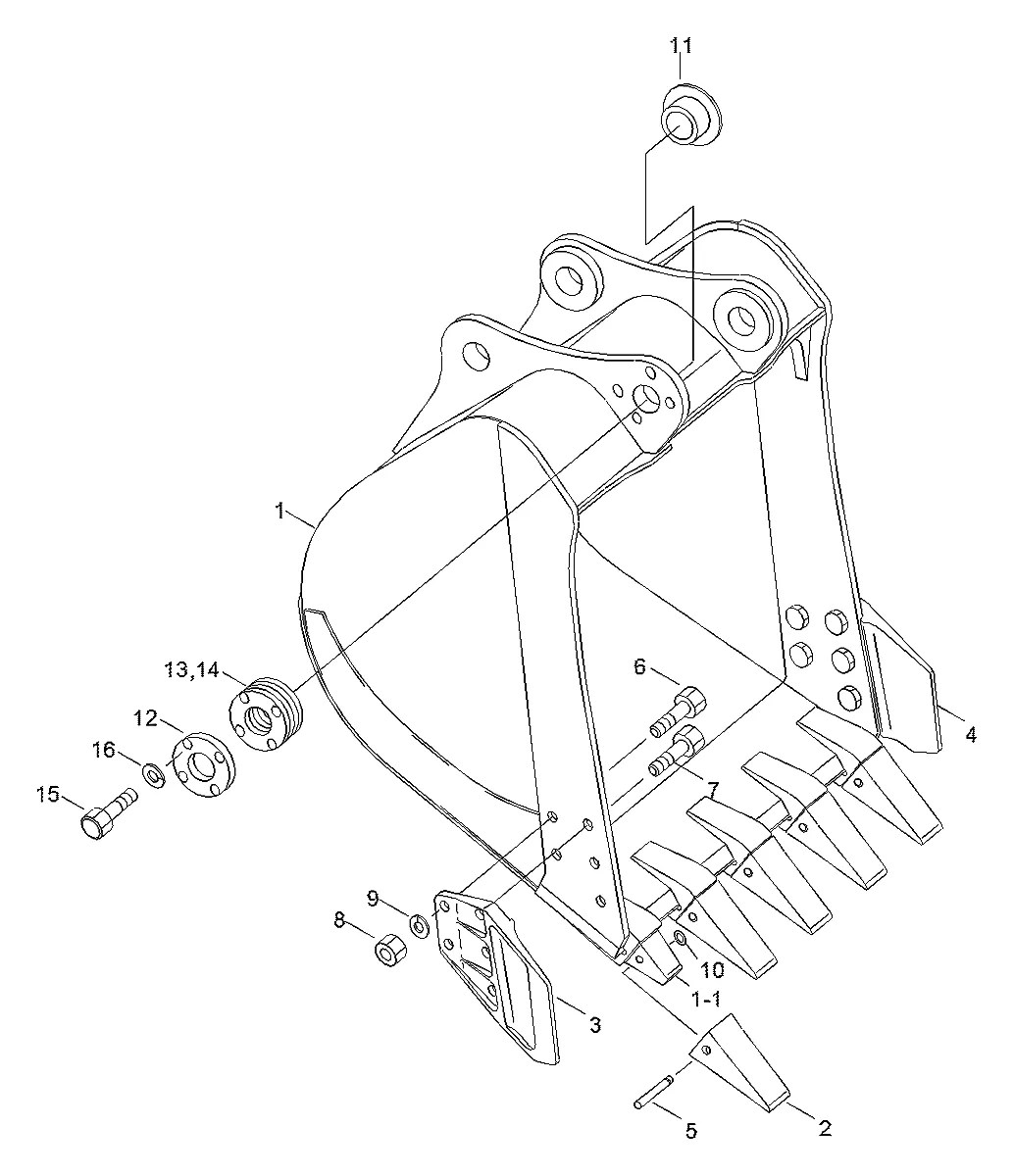 S017-300752 Escavadeira de esteiras Hyundai R450LC-3