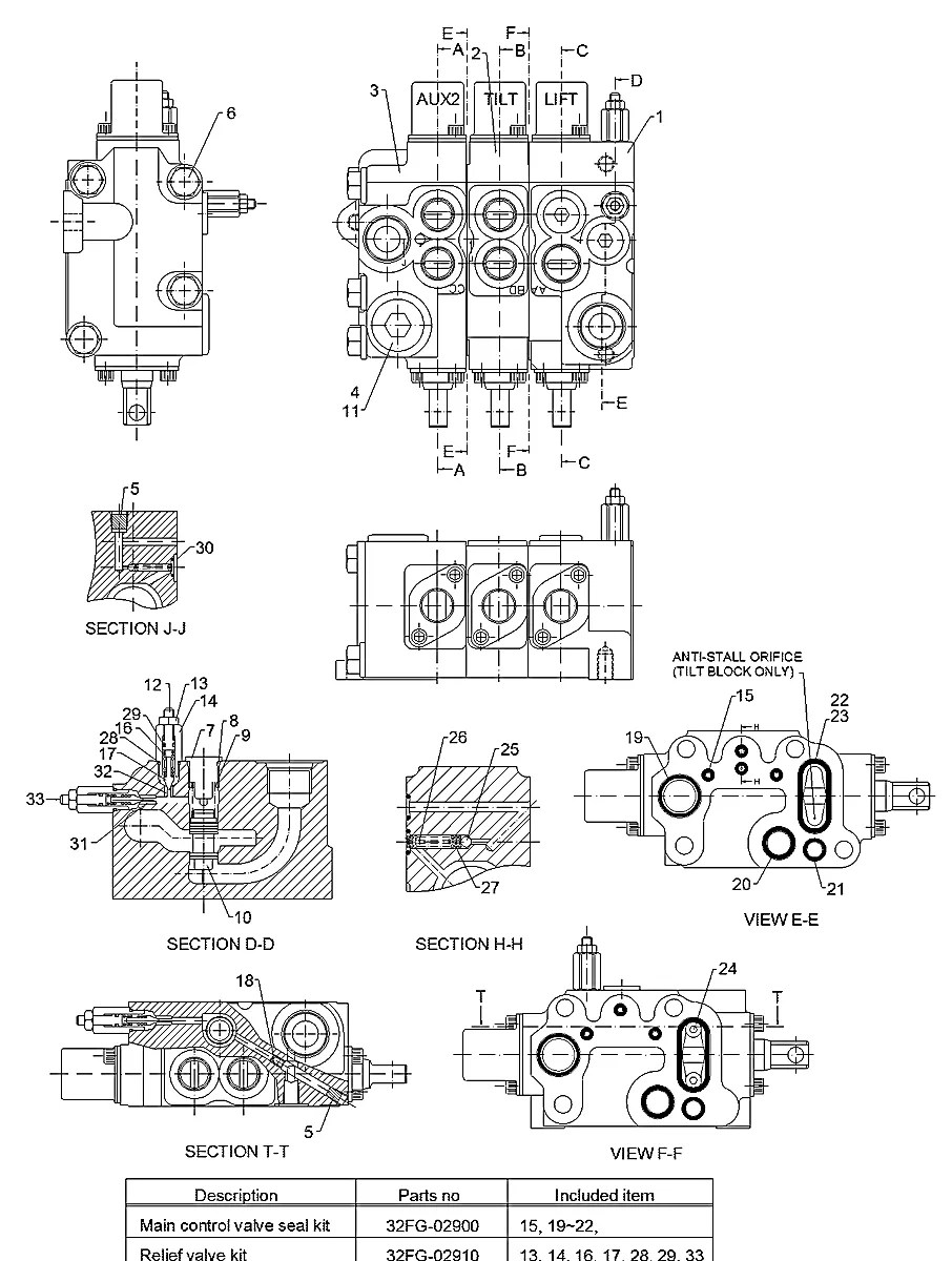 XKBF-00474 Empilhadeira Hyundai HLF20-25-30-5