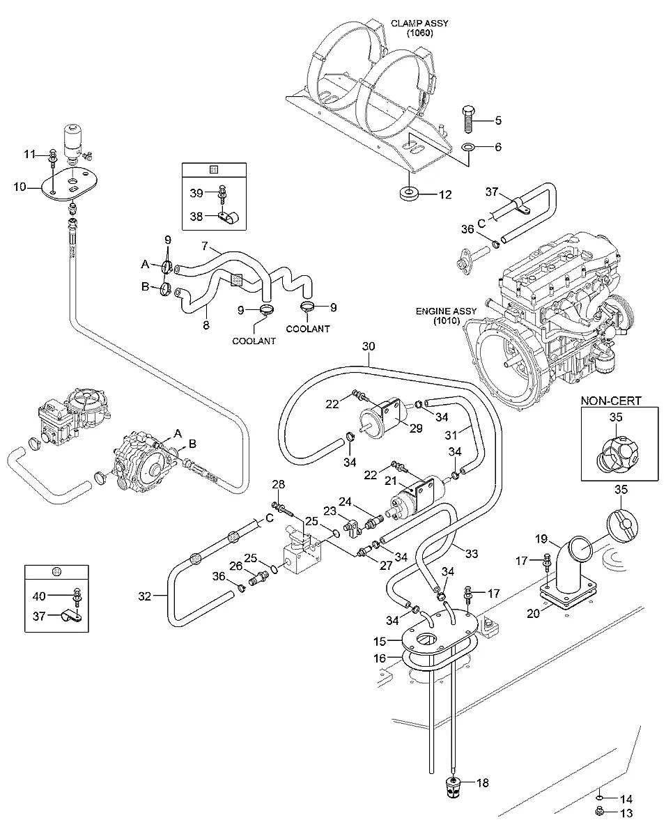 11HF-50580 Empilhadeira Hyundai 25-30-33G-7A