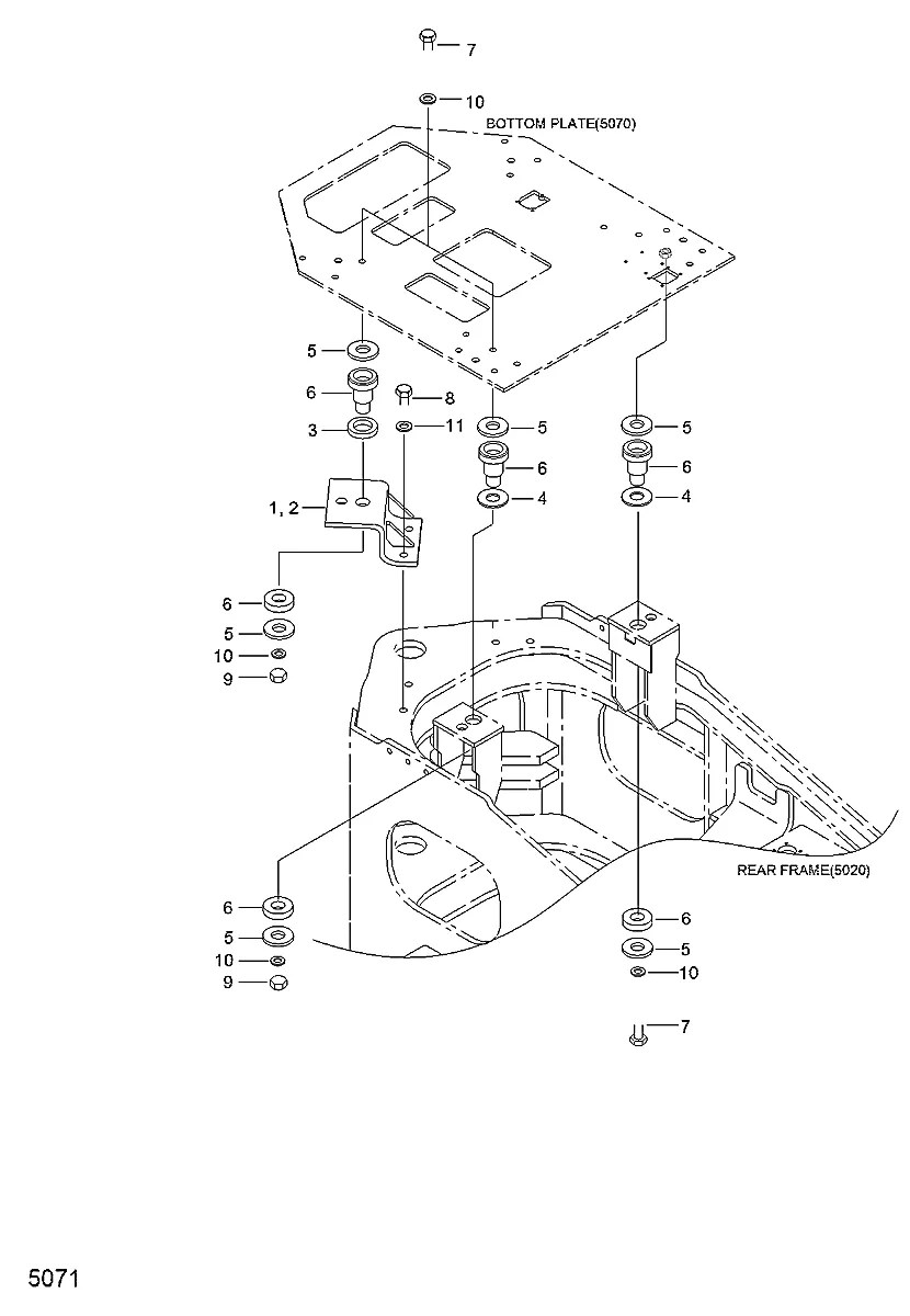 74L4-00040 Pá-carregadeira Hyundai HL760-3A