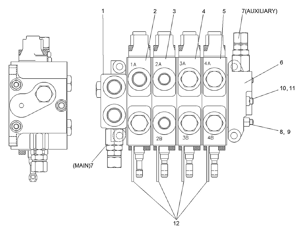 XKBF-01133 Empilhadeira Hyundai 20-25-30BH-7