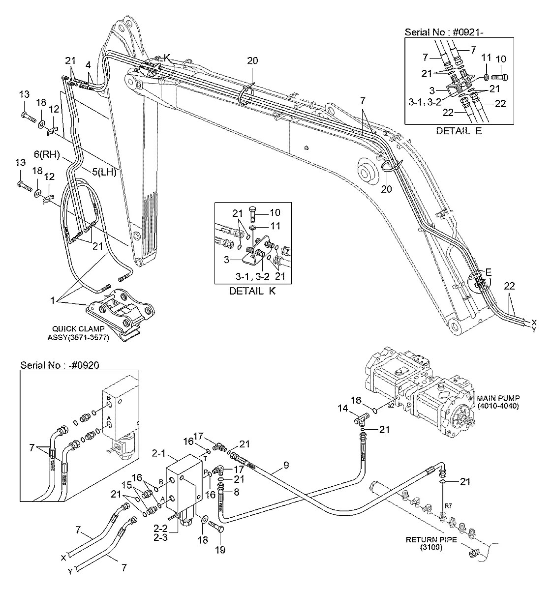 P920-047049 Escavadeira de esteiras Hyundai R160LC-7