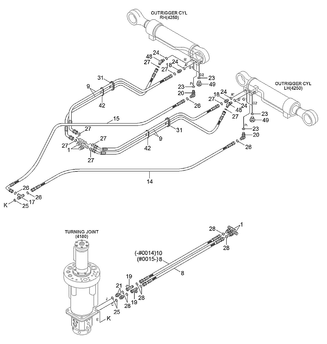 S760-132200 Escavadeira de rodas Hyundai R140W-9S