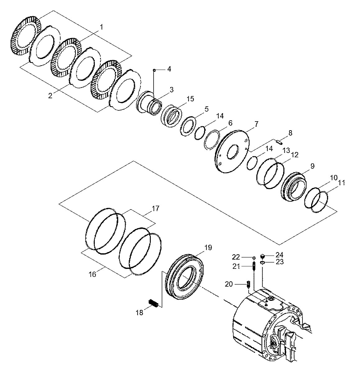 ZTAM-00403 Escavadeira de rodas Hyundai R55W-7