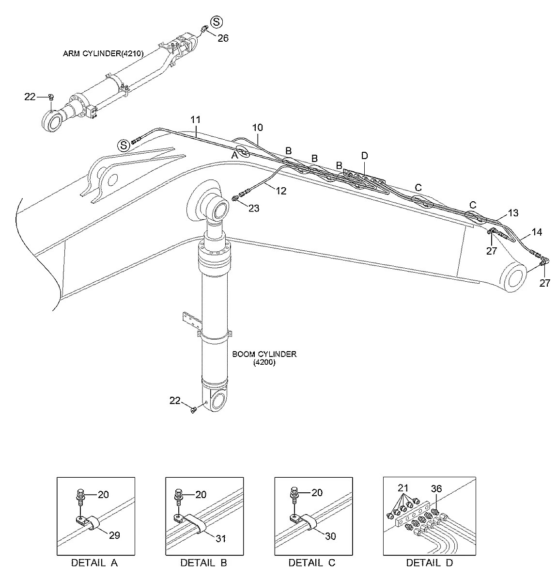 P840-042040 Escavadeira de esteiras Hyundai RB140LC-9S