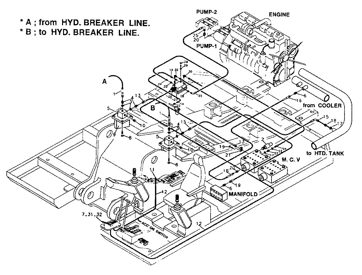 012003-19000 Escavadeira de esteiras Hyundai R130LC