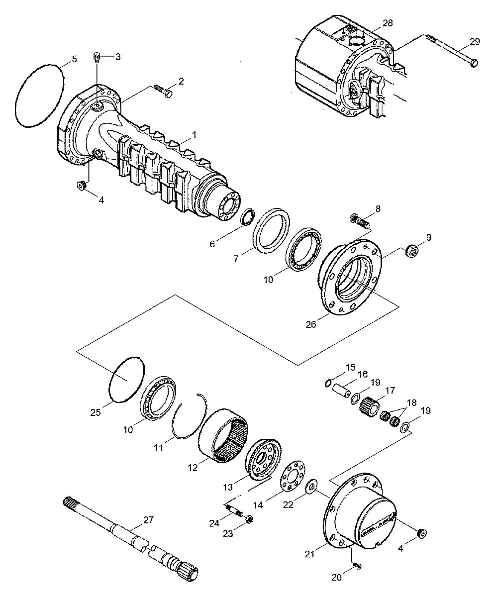 ZTAM-00436 Escavadeira de rodas Hyundai R55W-7