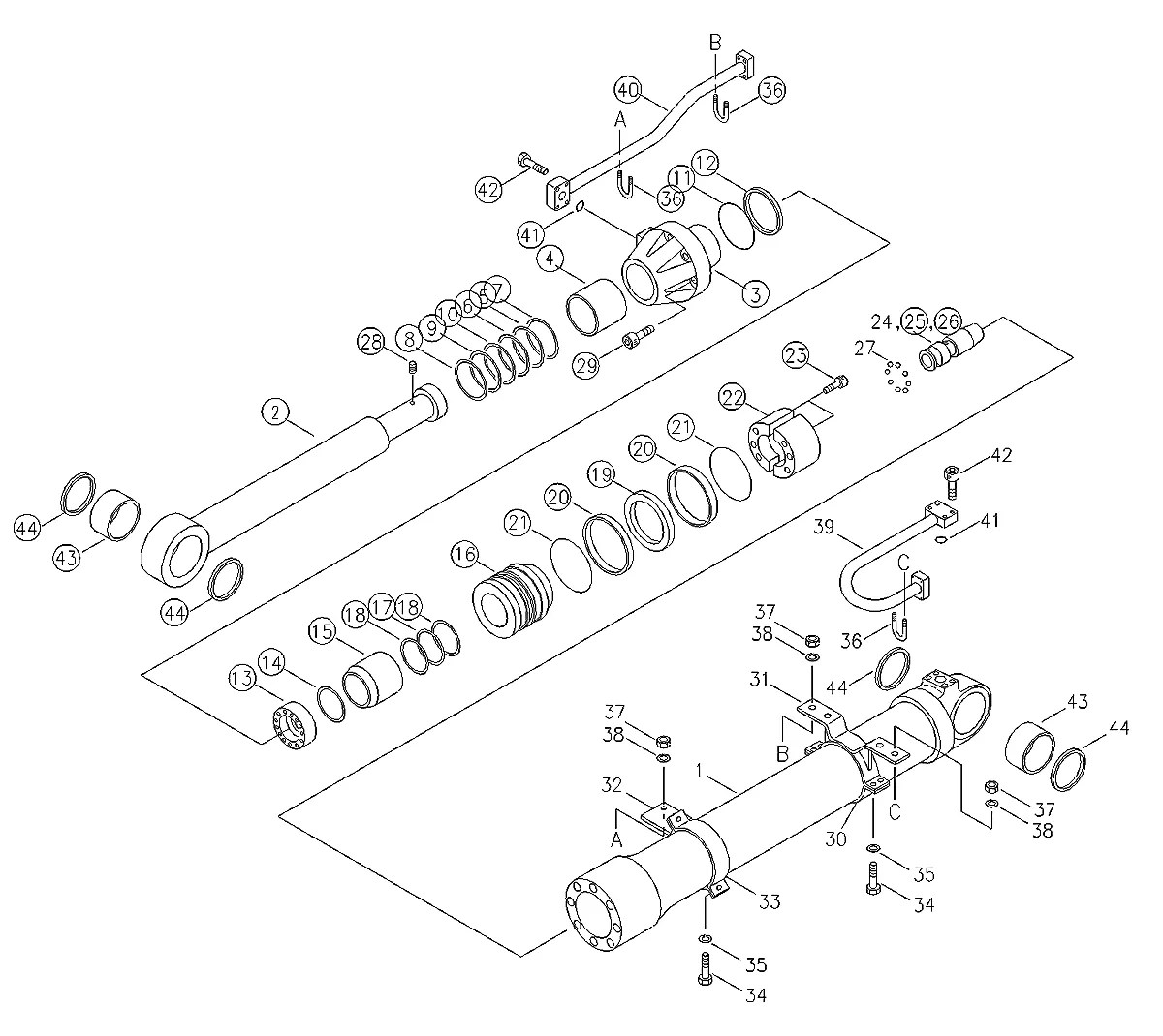 S632-100004 Escavadeira de esteiras Hyundai R450LC-3