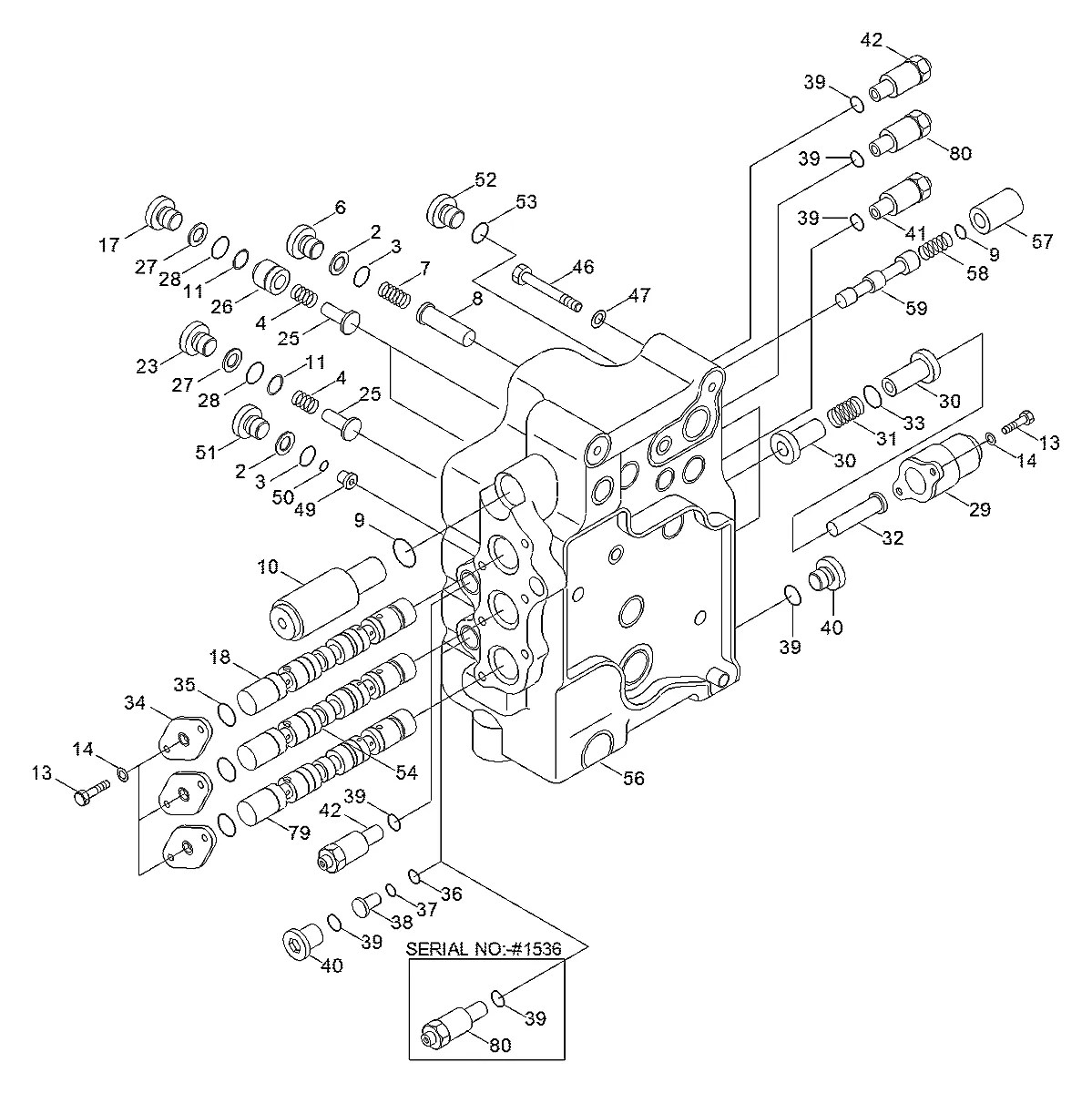 3537-171-320-10 Escavadeira de esteiras Hyundai R290LC-3H