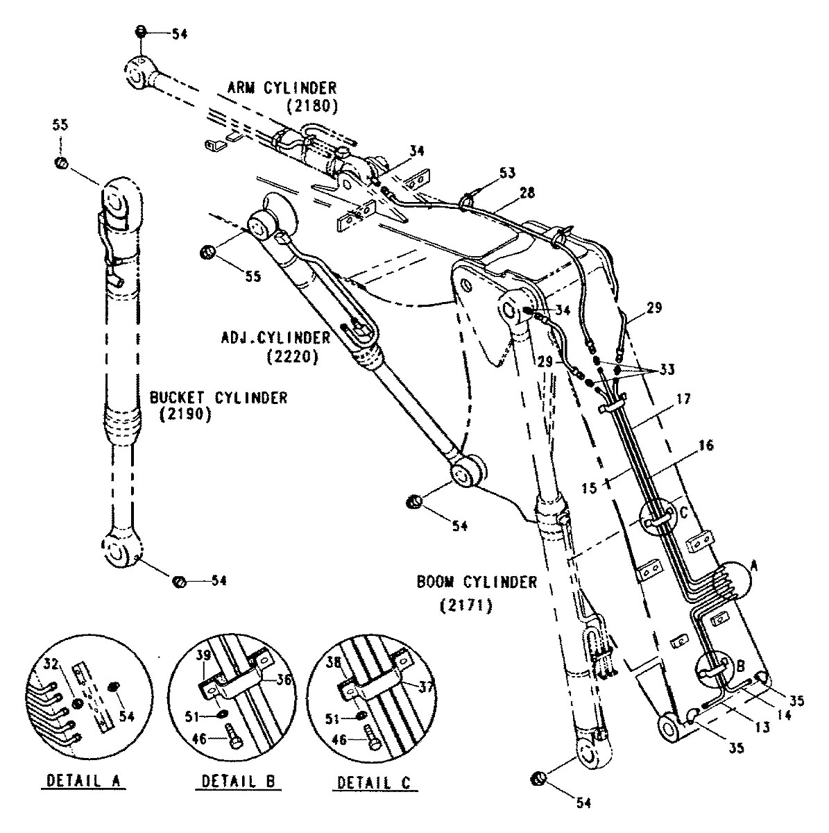 E231-0349 Escavadeira de rodas Hyundai R200W