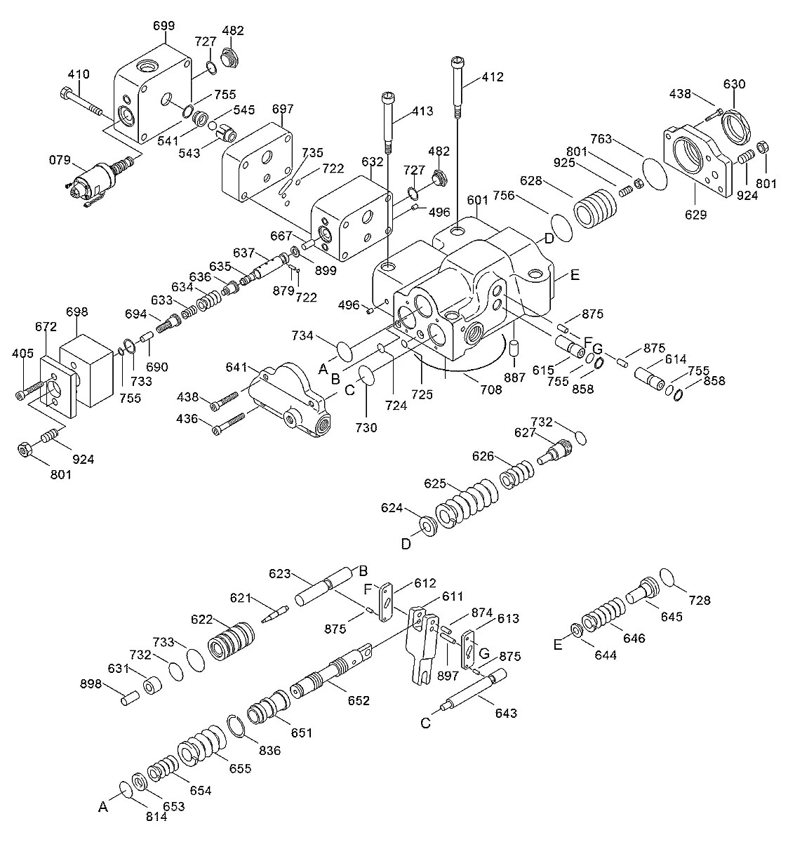 2953801699 Escavadeira de esteiras Hyundai R450LC-3