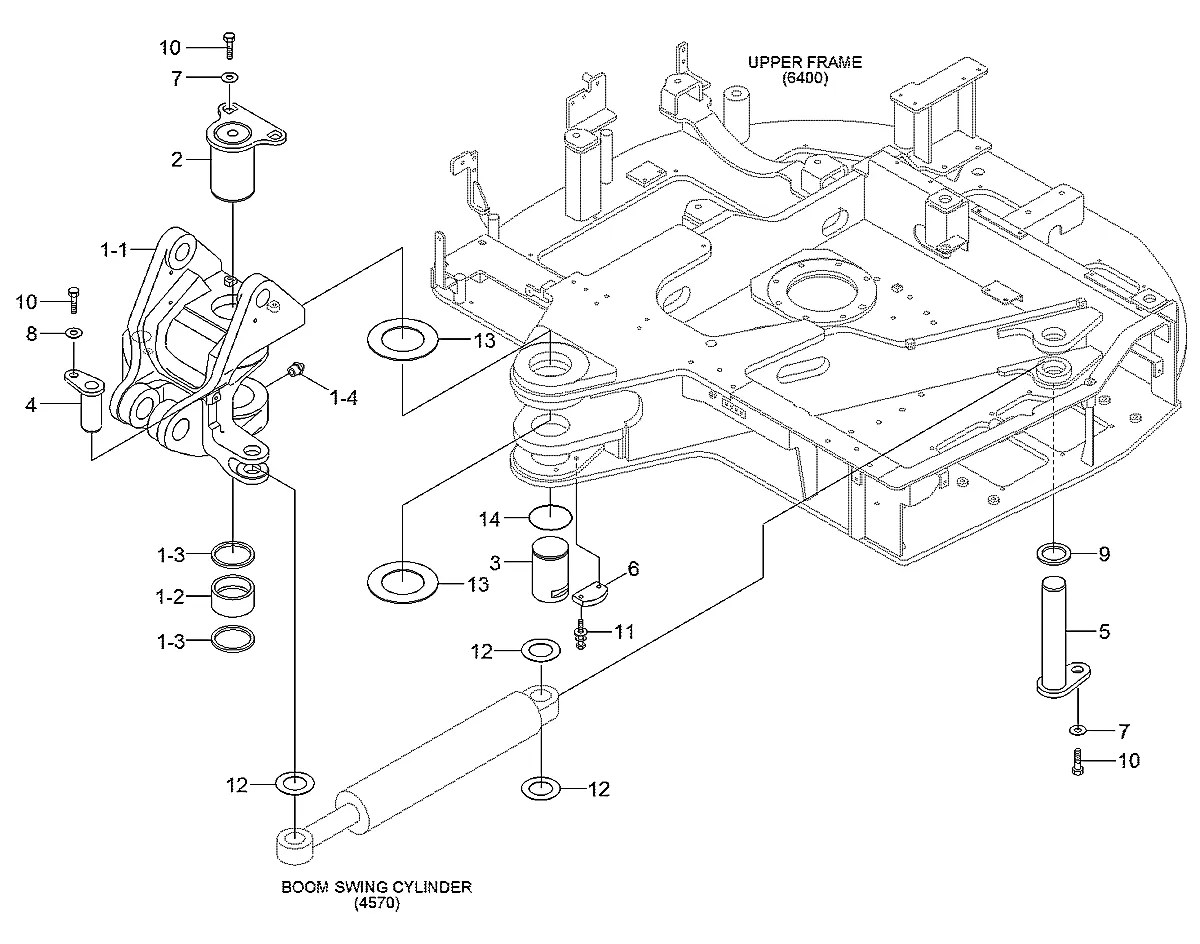S601-110006 Escavadeira de esteiras Hyundai R80CR-9