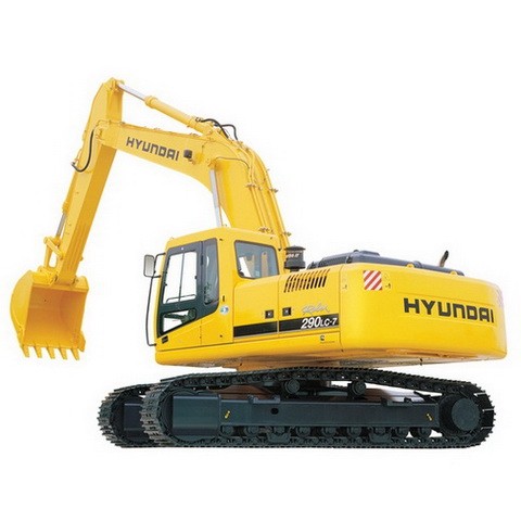 3925230 Escavadeira de esteiras Hyundai R290LC-7