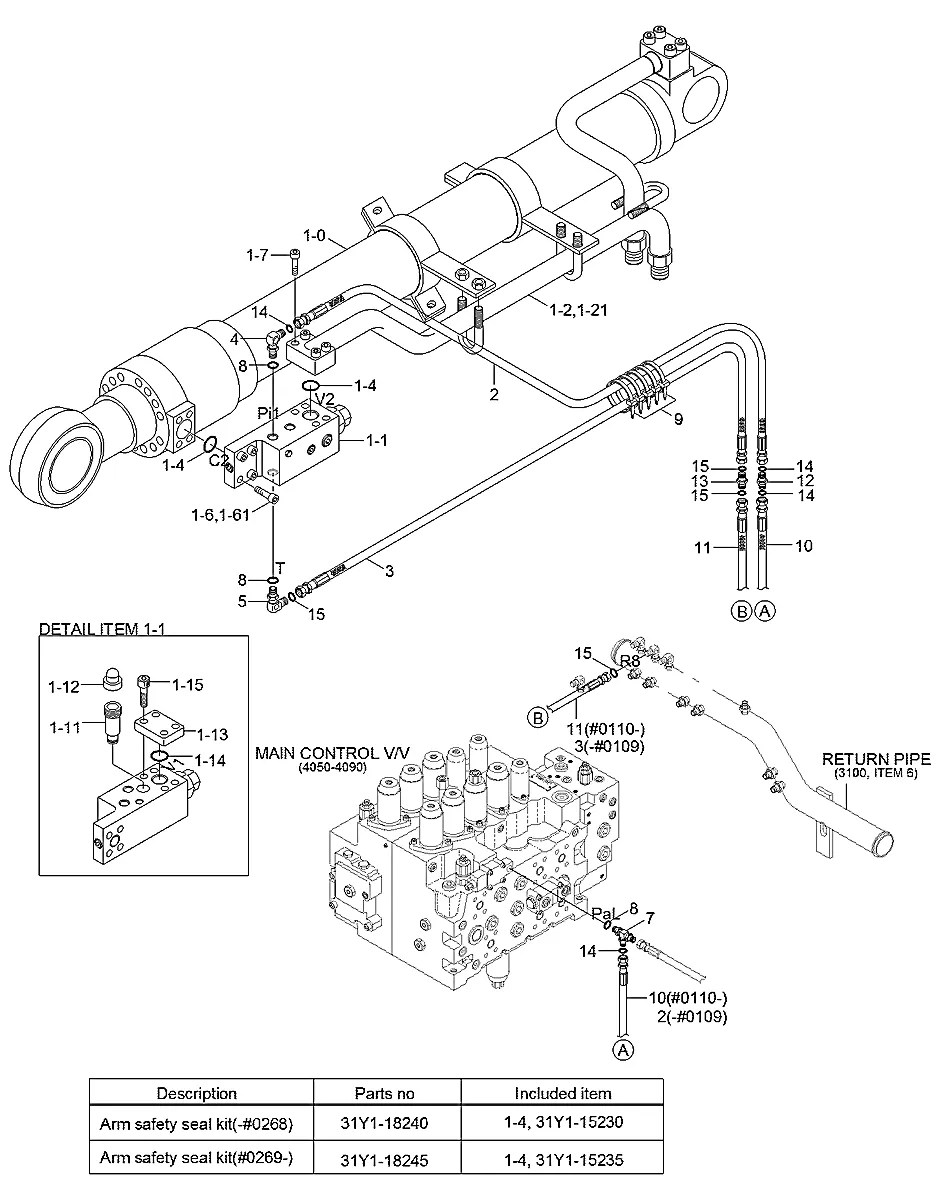 P400-062140 Escavadeira de esteiras Hyundai R210NLC-7