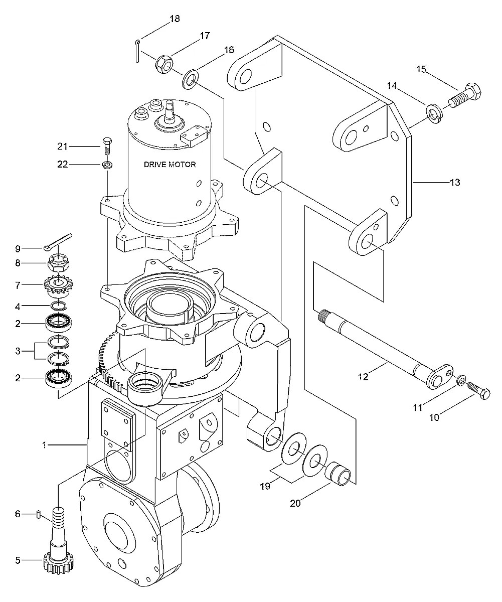 B41100131 Empilhadeira Hyundai HBP15-HBT40