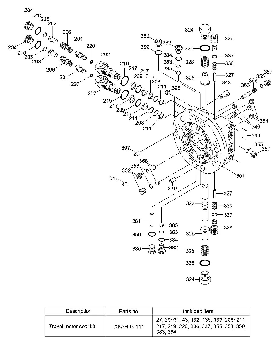 XKAH-00037 Escavadeira de esteiras Hyundai R250LC-7