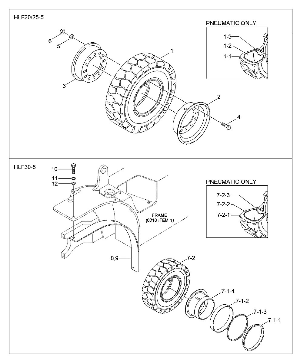 S018-160352 Empilhadeira Hyundai HLF30-5