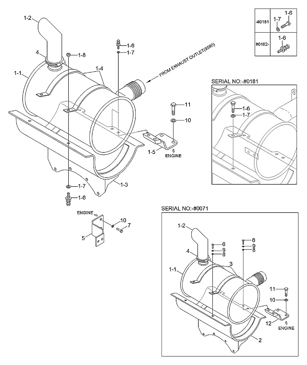 11E6-32080 Escavadeira de rodas Hyundai R130W-3