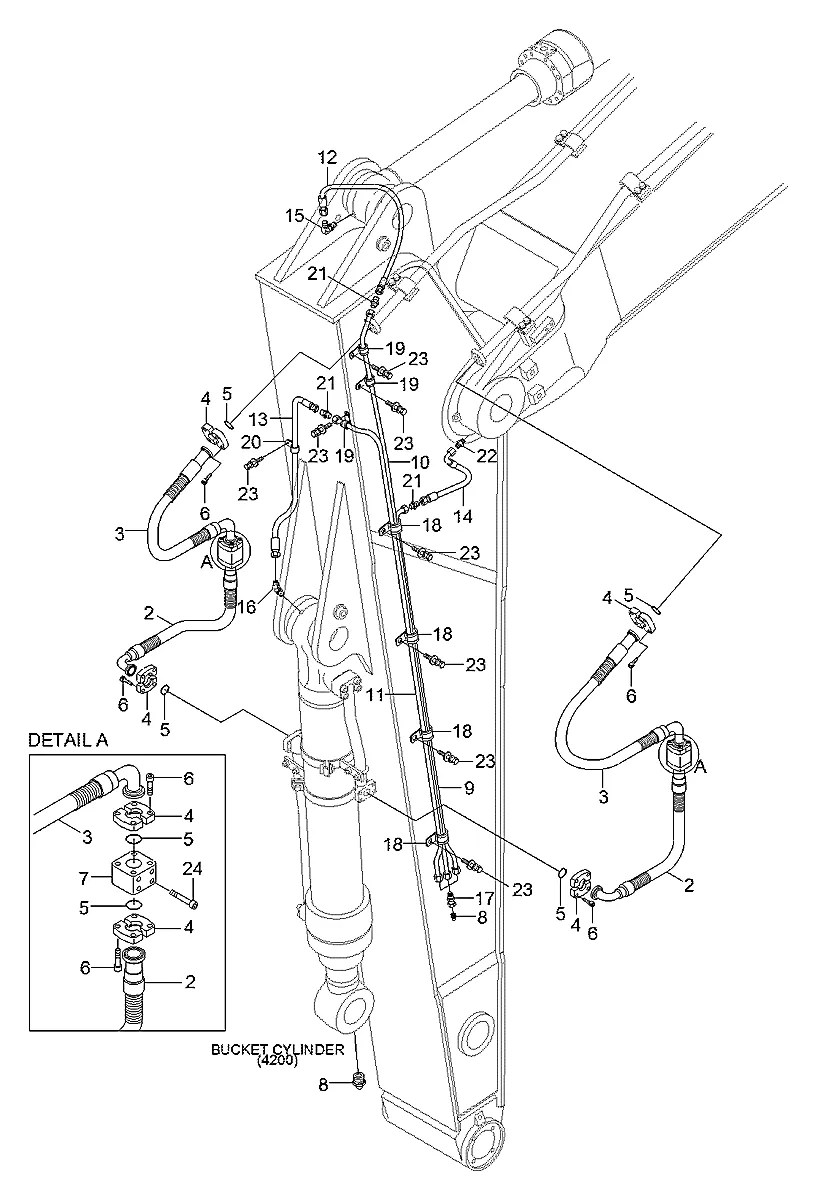 31Q9-65940 Escavadeira de esteiras Hyundai R330LC-9SH