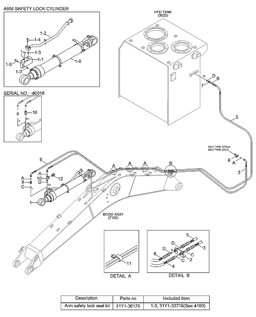 P930-042054 Escavadeira de esteiras Hyundai R430LC-9