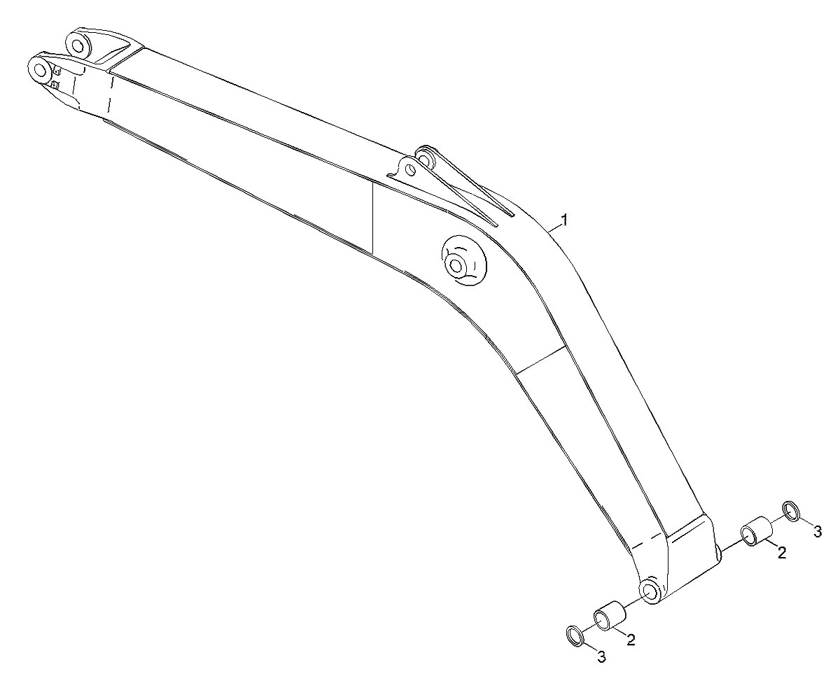 61FR-10000 Equipamento florestal Hyundai R290RB-3