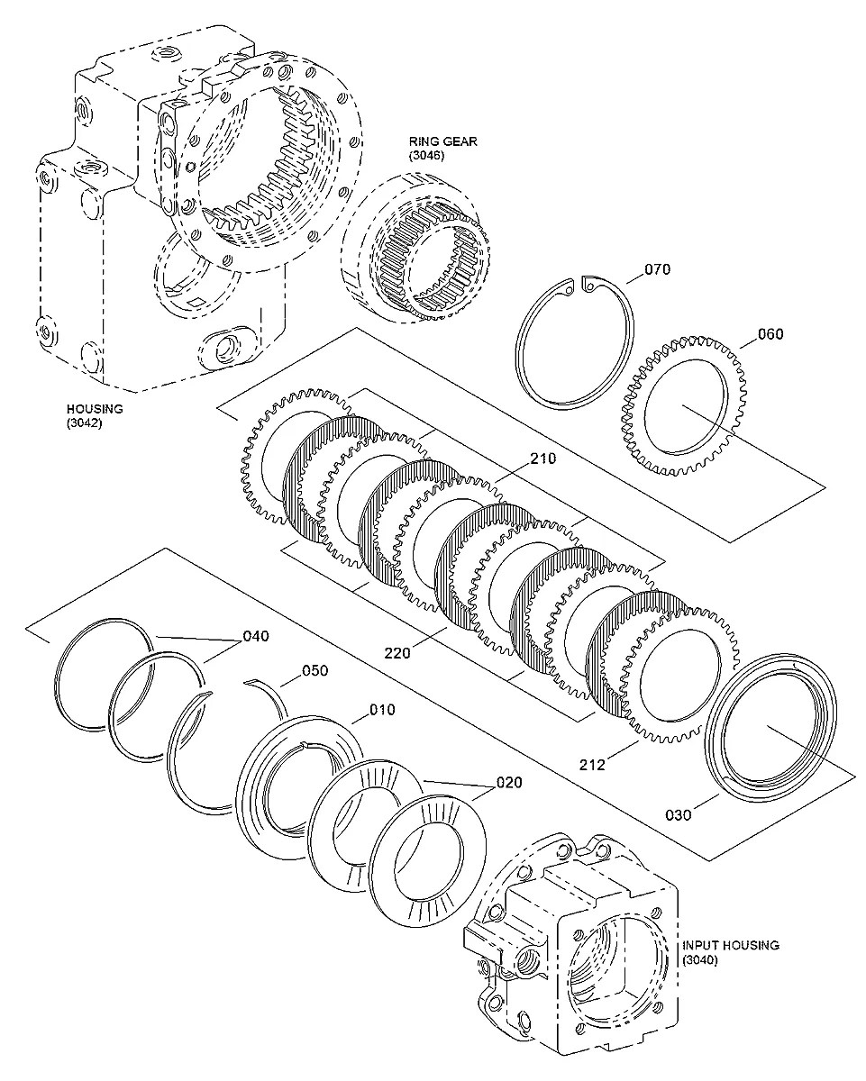 4143-351-004 Escavadeira de rodas Hyundai R130W-3