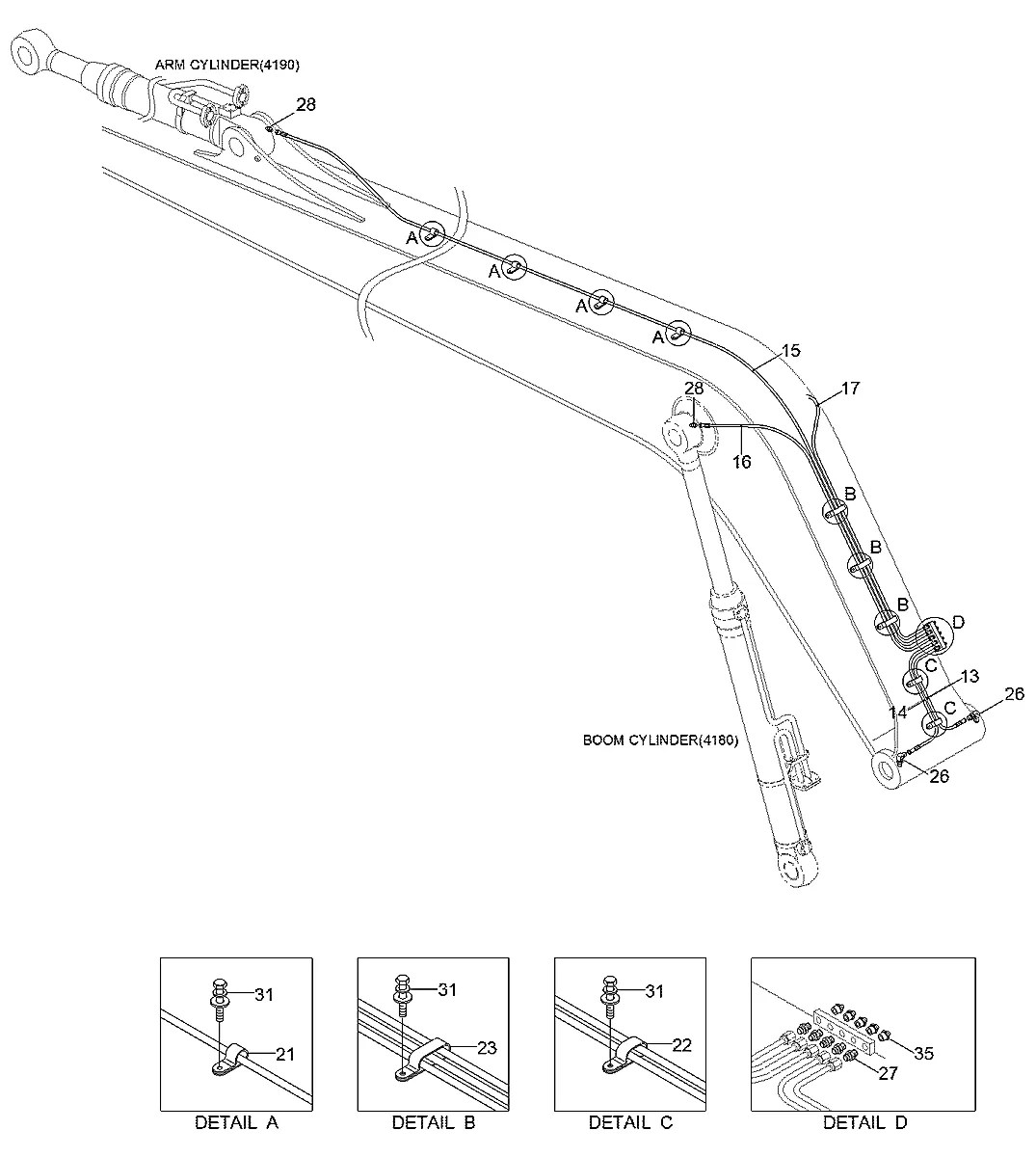 P840-042026 Escavadeira de esteiras Hyundai R300LC-9A