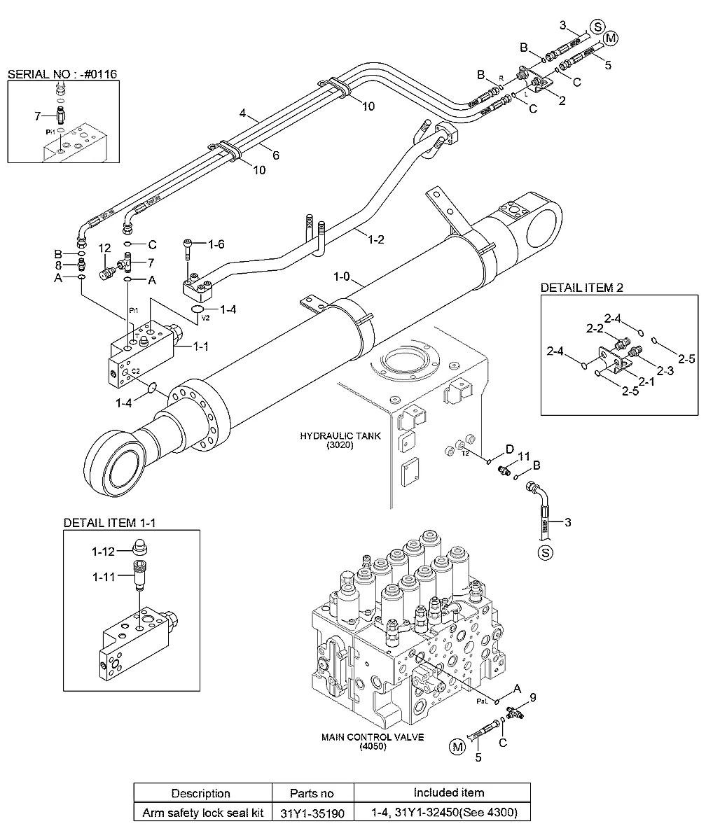 DCP-002A Escavadeira de esteiras Hyundai R260LC-9A