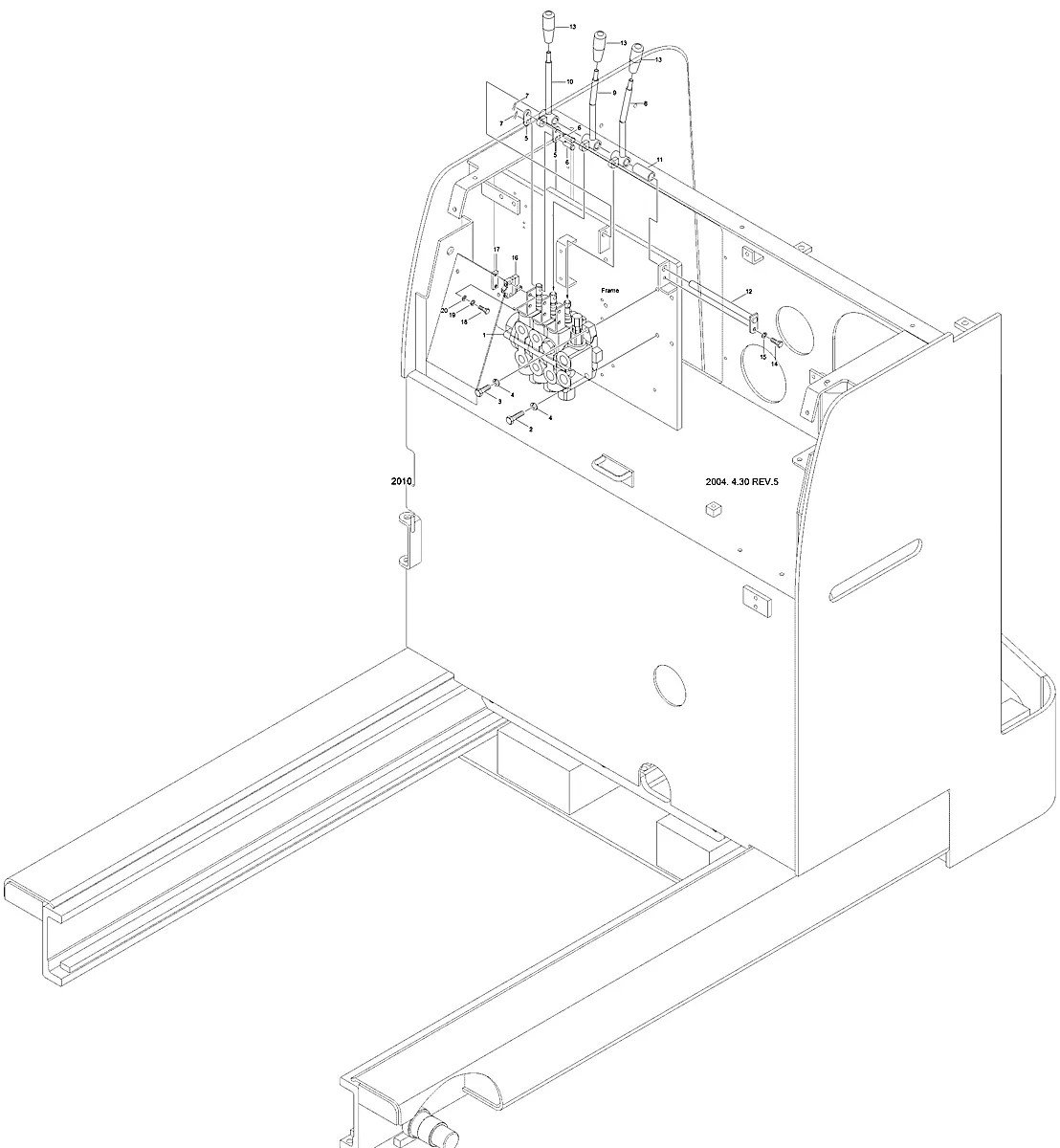 B21610081 Empilhadeira Hyundai HBR15-II