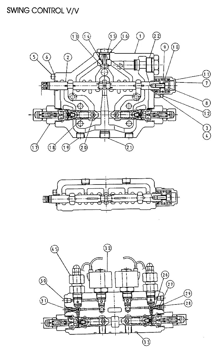 6254-4-085212-4 Guindaste Hyundai HC50E
