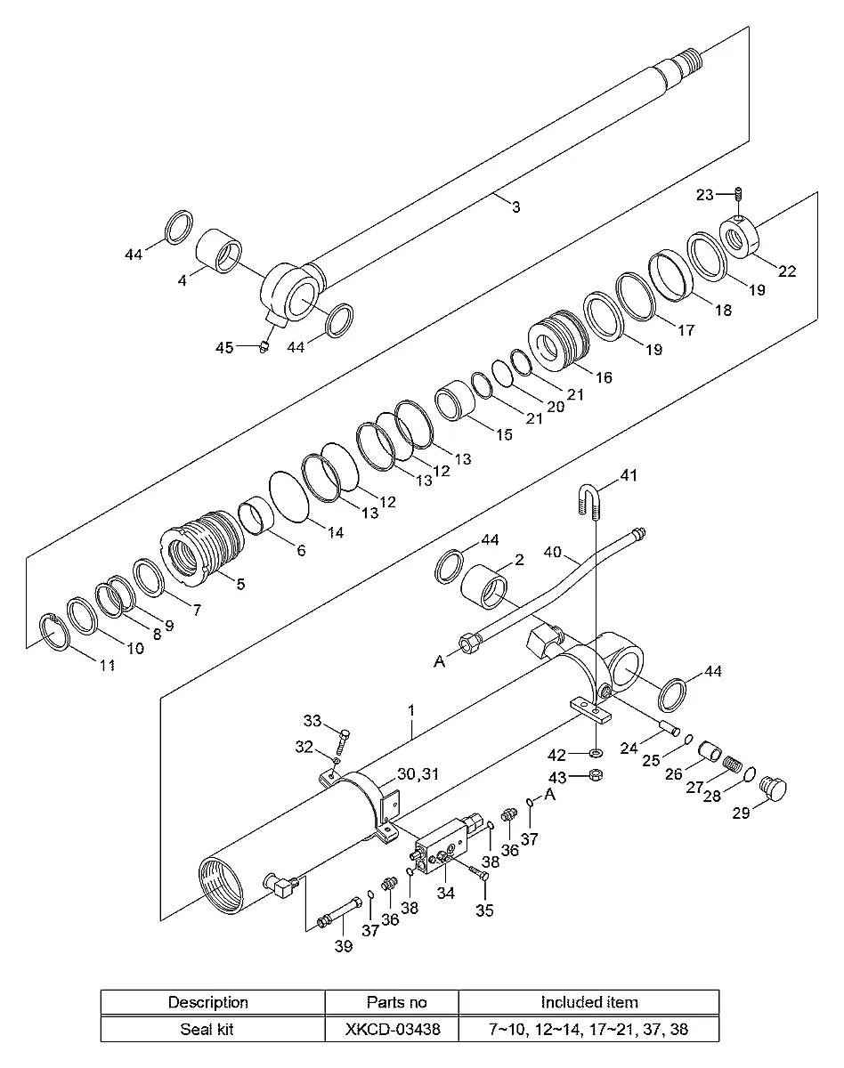 XKCD-03437 Escavadeira de esteiras Hyundai R60CR-9A
