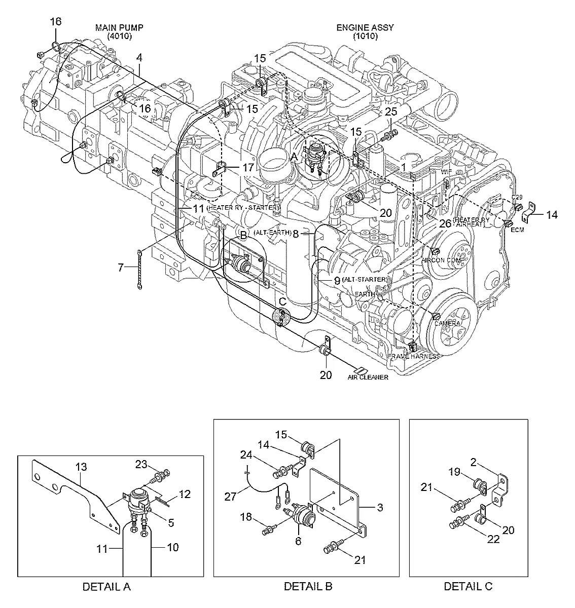 21QA-22500 Escavadeira de esteiras Hyundai R380LC-9A