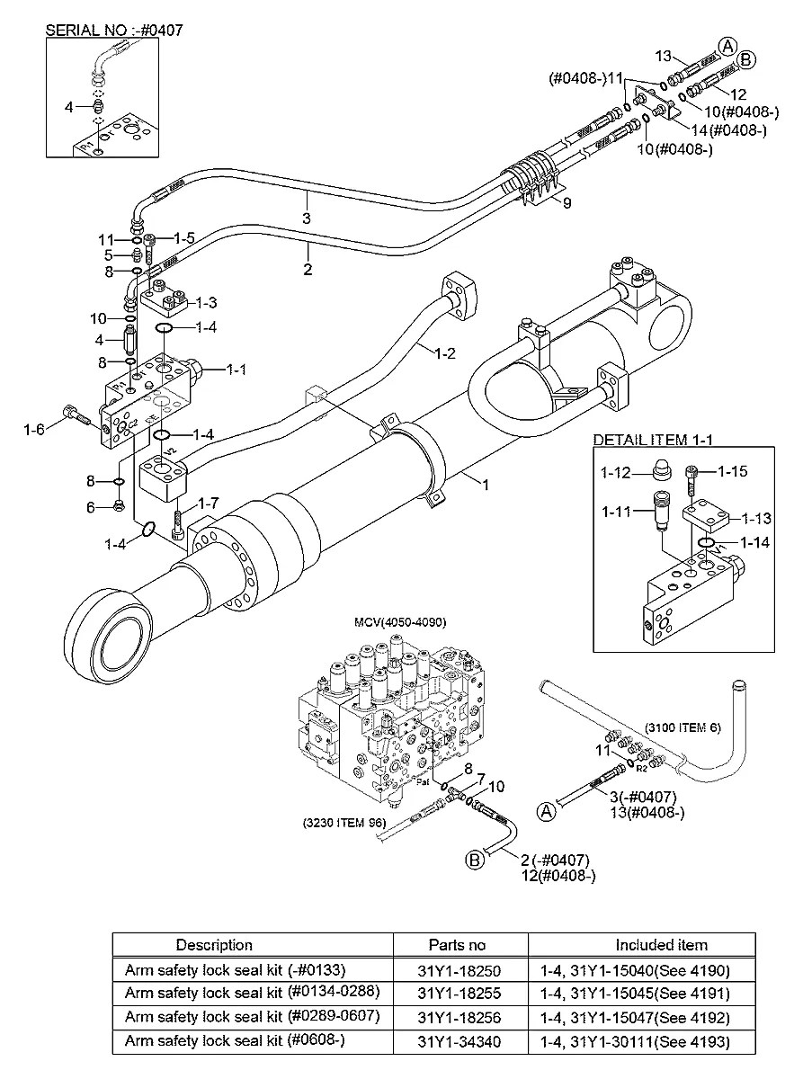P420-042231 Escavadeira de esteiras Hyundai R305LC-7